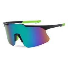 Óculos Feminino Masculino Beach Tennis Bike Proteção Uv 400 Lente Verde Foto mini 4