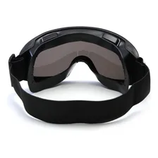 Óculos Jet Ski Kitesurf Snowboard Motocross Esqui Esportivo Armação Preto Lente Preto Foto mini 3