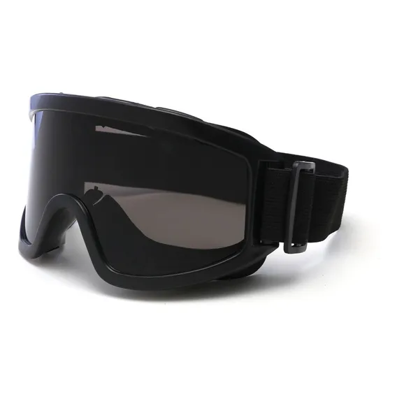 Óculos Jet Ski Kitesurf Snowboard Motocross Esqui Esportivo Armação Preto Lente Preto Foto 1