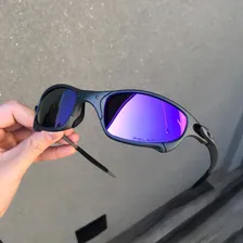 Óculos Juliet Metal Ferro Lupa Mandrake 24k Mc Top Cor Da Armação Grafite Cor Da Haste Grafite Cor Da Lente Roxo Foto mini 4