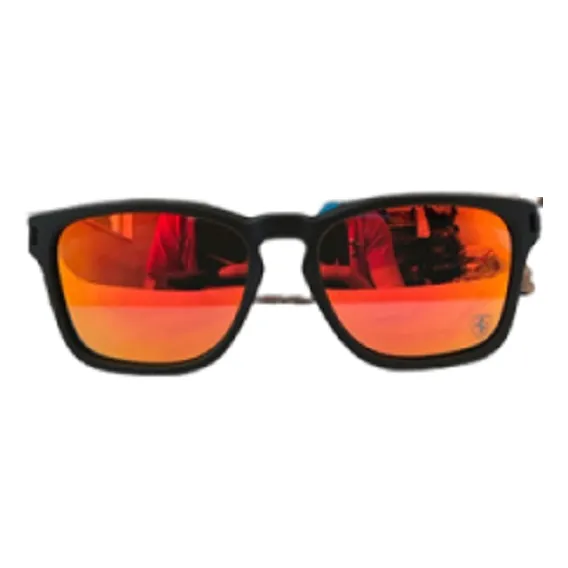 Óculos Lentes Vermelha Espelhado Polarizado Foto 1