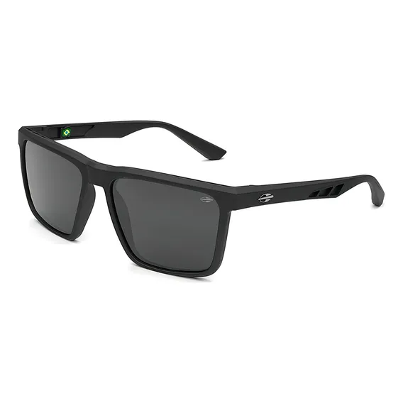 Óculos Mormaii Madri M0095a1401 Preto Fosco Lente Cinza Foto 1