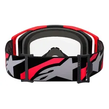 Óculos Motocross Alpinestars Vision 8 Vermelho Trilha Foto mini  2