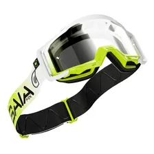 Óculos Motocross Gaia Pro Fluor Espelhado Trilha Enduro Foto mini 3