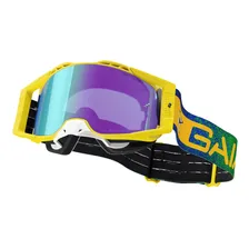 Óculos Motocross Gaia Shield Brasil Espelhado Trilha Enduro Foto mini  2