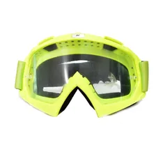 Oculos Motocross Mattos Racing Terra Amarelo Cristal Trilha Foto mini  2