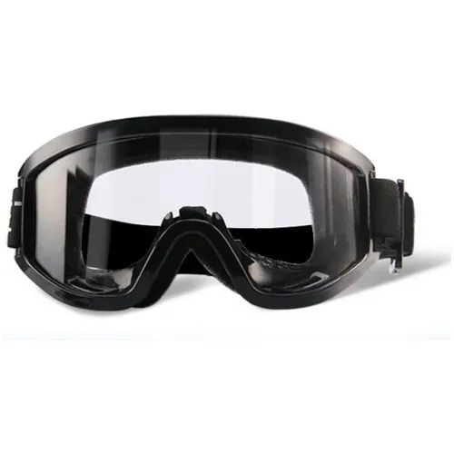 Óculos Motocross Motociclista Lente Transparente Trilha Bike Foto 1