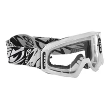 Óculos Motocross Trilha Enduro Unissex Blast Protork Cor da armação Branco Tamanho Único Foto mini 4