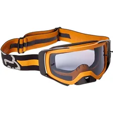 Óculos Motocross Trilha Fox Airspace Merz Preto Dourado Foto  mini 1