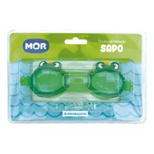 Oculos Natação Infantil Antiembaçante Bichinho Verde - Mor Foto mini  2