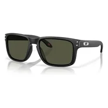 Óculos Oakley Holbrook Matte Black 10% Grey Dark Grey Pro Foto  mini 1