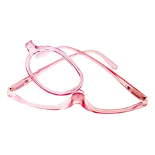 Óculos Para Maquiagem Com Grau +3.50 Rosa Foto mini 2