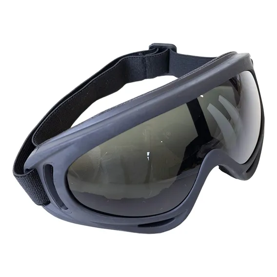 Óculos Proteção Airsoft Paintball Com Elástico Preto Rossi Foto 1