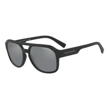 Oculos Sol Armani Exchange Ax4074s 80786g Cinza Espelhado Foto  mini 1