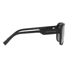 Oculos Sol Armani Exchange Ax4074s 80786g Cinza Espelhado Foto mini 4