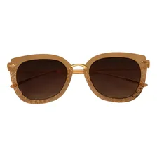 Oculos Sol Atitude At3188 04b Dourado Lente Degrade Foto mini  3