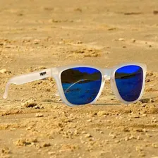 Óculos Sol Caneta Azul Yopp Proteção Uv Espelhado Polarizado Foto mini  2