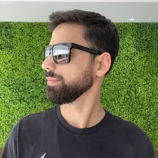 Oculos Sol Colcci Garnet Aluminium C0152a0221 Preto Brilho Foto mini 3