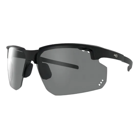 Oculos Sol Hb Moab Preto Fosco Lente Cinza Foto 1