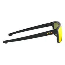 Oculos Sol Oakley Sliver Oo9262 926227 57 Fire Iridium Cor Preto Foto mini 3