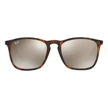Oculos Sol Ray Ban Chris Rb4187l 865 5a 54mm Tartaruga Fosco Cor Marrom Foto mini 2
