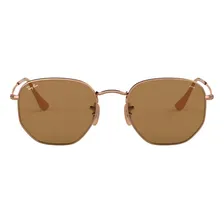 Oculos Sol Ray Ban Hexagonal Rb3548n 91314i 54 Lente Evolve Cor Bronze Foto mini 2