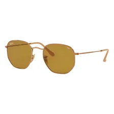 Oculos Sol Ray Ban Hexagonal Rb3548n 91314i 54 Lente Evolve Cor Bronze Foto mini 1