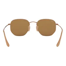Oculos Sol Ray Ban Hexagonal Rb3548n 91314i 54 Lente Evolve Cor Bronze Foto mini 4