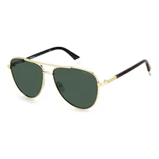 脫culos Sol Solar Polaroid Pld 4126/s Dourado S贸lido Foto mini 1