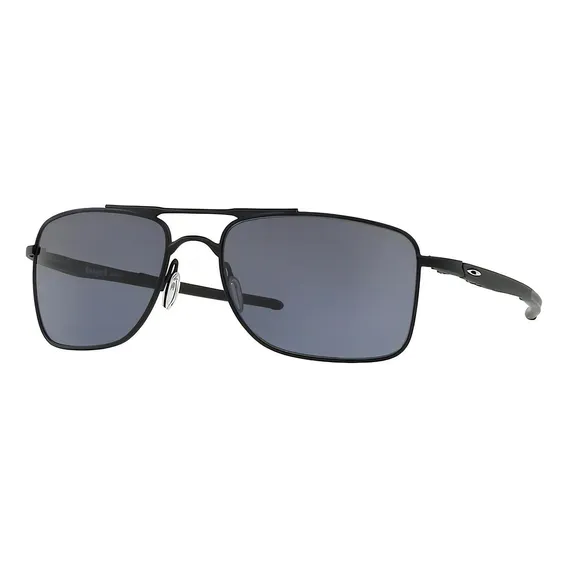 Óculos Solar Masculino Oakley Gauge 8 L Oo4124-0162 Original Cor Da Armação Preto Cor Da Lente Cinza Cor Preto Desenho Retangular Cor Da Haste Preto Foto 1