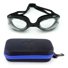 Óculos Speedo Hydrovision Preto + Case Medinas Logo Azul Foto  mini 1