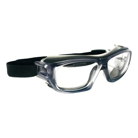 Oculos Sr Incolor Ideal Para Futebol Proteção Lentes De Grau Foto 1