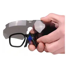 Oculos Tatico Balistico Profissional Tiro Esportivo 3 Lentes Desenho Tático Foto mini  3