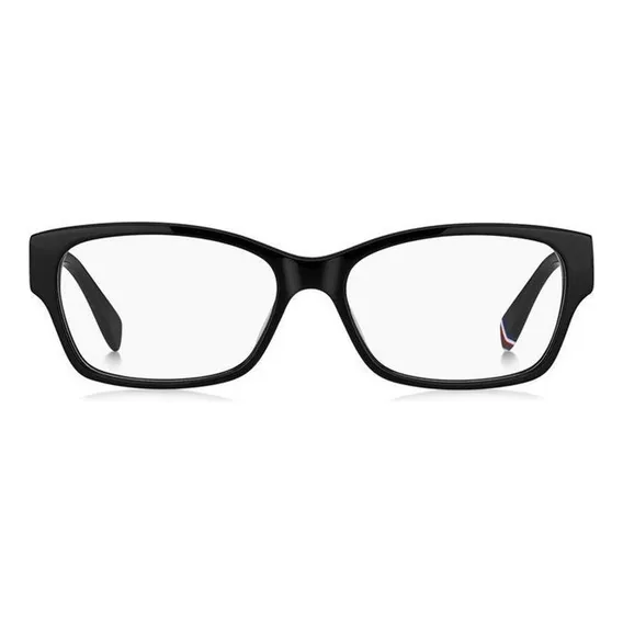 Óculos Tommy Hilfiger Feminino Preto - Aro Fechado Foto 1