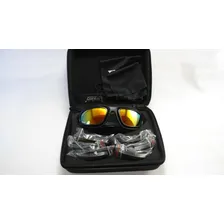 Óculos Uv 400 Dia Noite 4 Lentes Daisy Moto No Estojo Daisy Foto mini 1