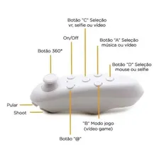 Óculos Vr Box 2.0 Realidade Virtual 3d Android Com Controle Foto mini 4
