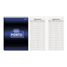 Office FIscal Livro Ponto 4 Assinaturas 52 folhas  listradas unidade x 1 27.5cm x 20cm livro ponto Foto  mini 1