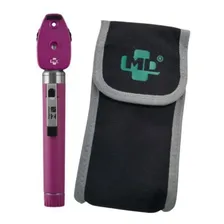 Oftalmoscópio Md 2.5v Omni 3000 Led Com Estojo Macio - Roxo Foto mini 4