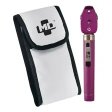 Oftalmoscópio Md 2.5v Omni 3000 Led Com Estojo Macio - Roxo Foto  mini 1