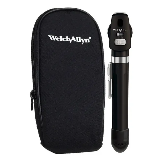 Oftalmosc贸pio Pocket Plus Led - 12880 - Welch Allyn - Preto Foto 1