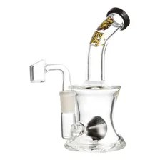 Oil Bong De Vidro Percolator Shower King Bong Dab Bong Óleo Foto mini 1