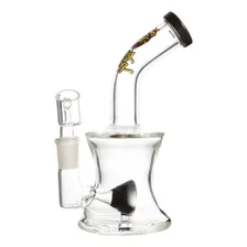 Oil Bong De Vidro Percolator Shower King Bong Dab Bong Óleo Foto mini 2