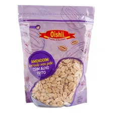 Oishii amendoim torrado com alho frito sem glúten 500gr Foto mini  3