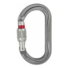 OK mosquetão oval alumÃnio com rosca Petzl Foto mini 1