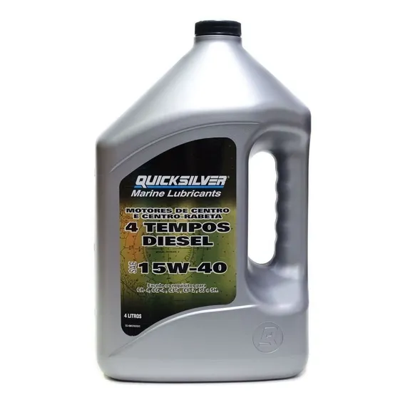 Óleo 15w-40 Mercury Motor De Centro Rabeta Diesel 4 Temp 4l Foto 1