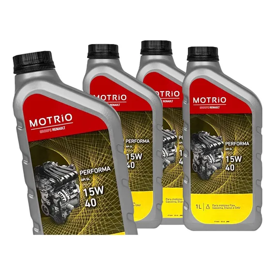 Óleo 15w40 Api Sl Performa Motrio Semissintético - 4 Litros Foto 1