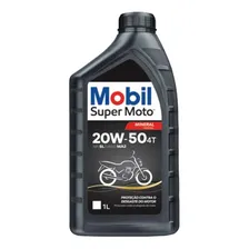 Óleo 20w-50 Mineral Para Motor De Motos 1l Mobil Foto  mini 1