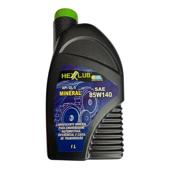 Oleo 85w140 Sae Mineral Diferencial Transmissão Hexxlub 1l Foto 1