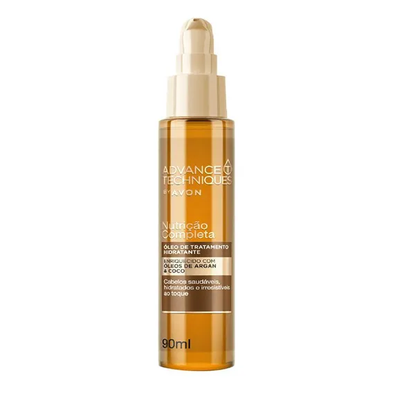 Óleo Avon Advance Techniques Argan E Coco 90ml Foto 1