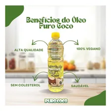 Óleo Azeite De Coco 100% Vegano Puro Coco 500ml Foto mini  2